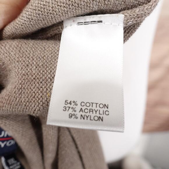 Roundtree & Yorke Sweater Mens 2XL Quarter Zip Pullover Lightweight Knit Casual - Picture 8 of 10